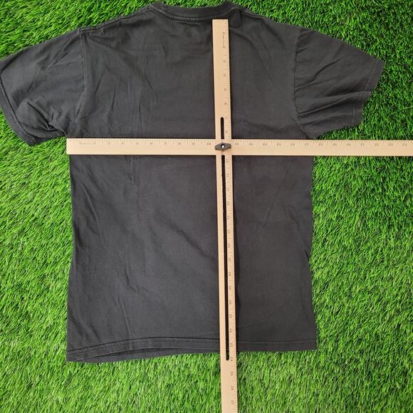 Jimi Hendrix Shirt Womens XS/S 17x24 Black American Flag Rock - Picture 3 of 14